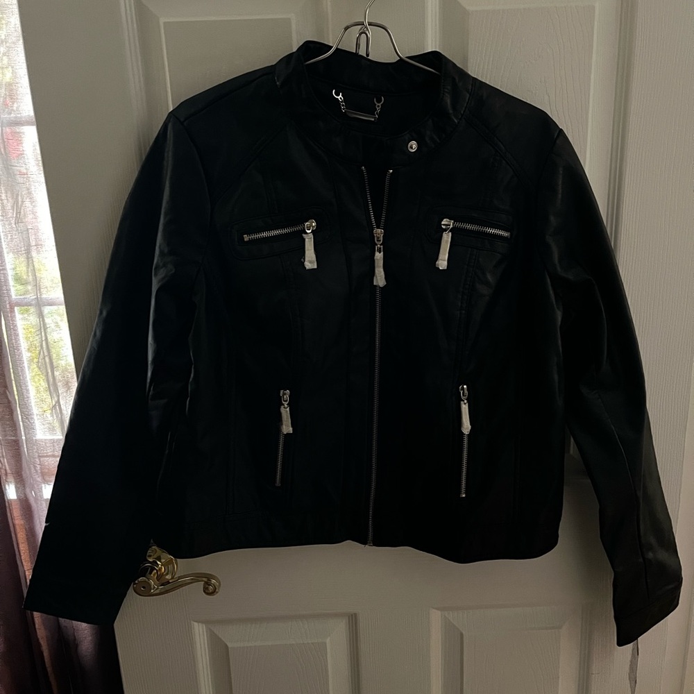 NWT J2 Vegan Leather Jacket